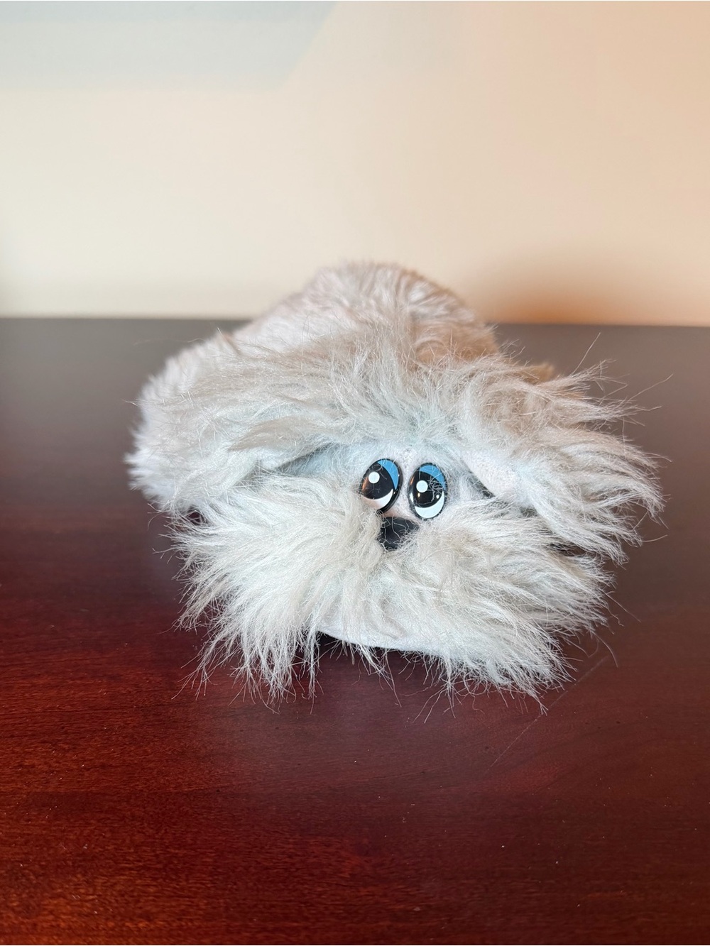 Vintage Tonka Pound Puppy Newborn Furries Gray Longhair